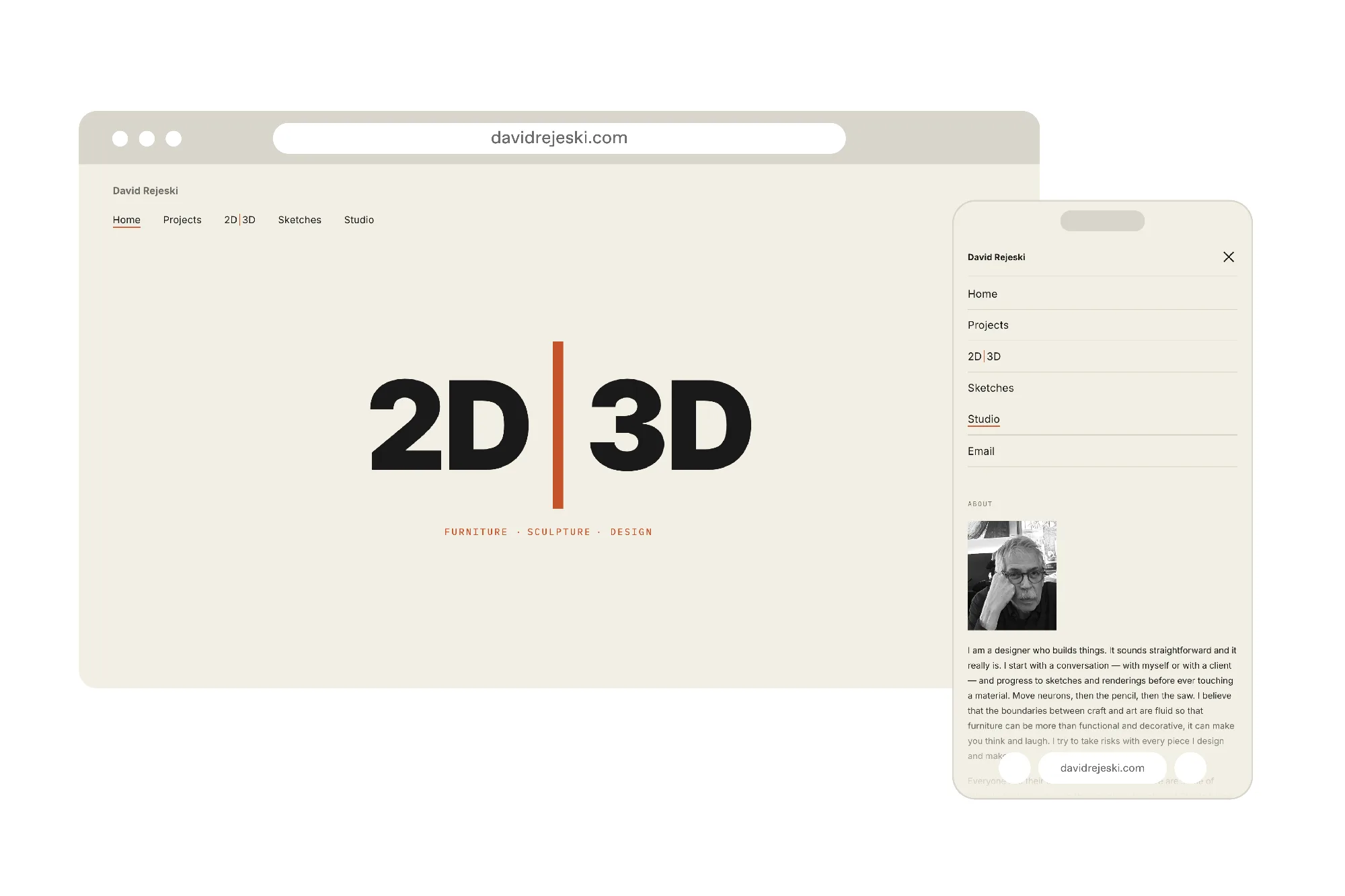 David Rejeski Site